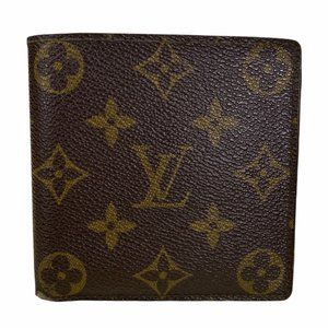 Authentic Louis Vuitton Wallet Porte Monaie Brown Monogram LV Vintage